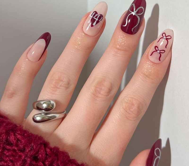 Burgundy Valentine