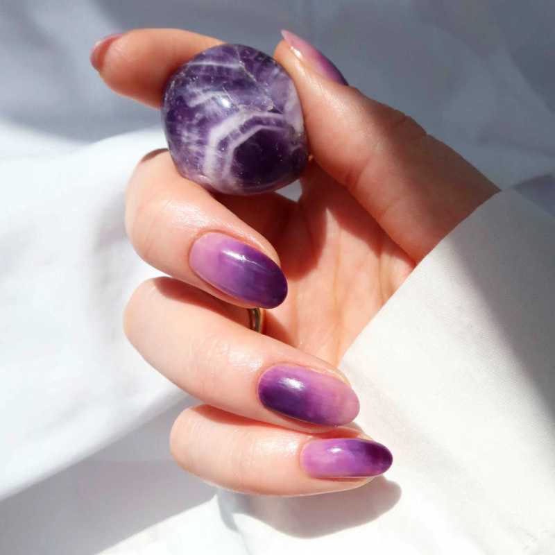 Amethyst Nails