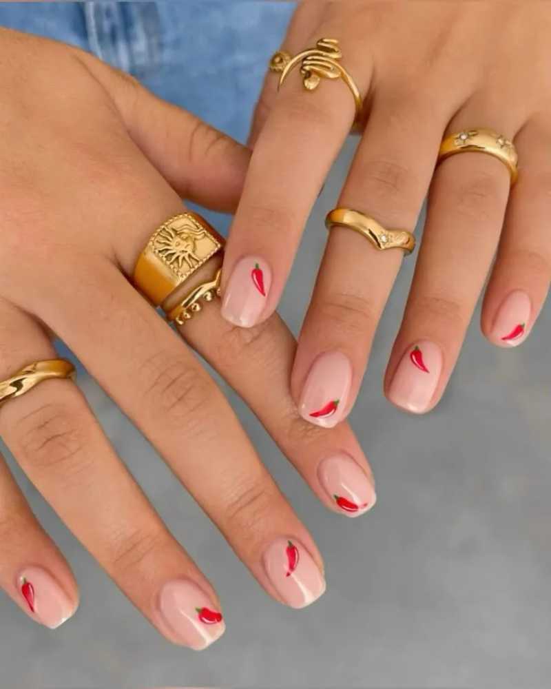 Hot Chilli Nails