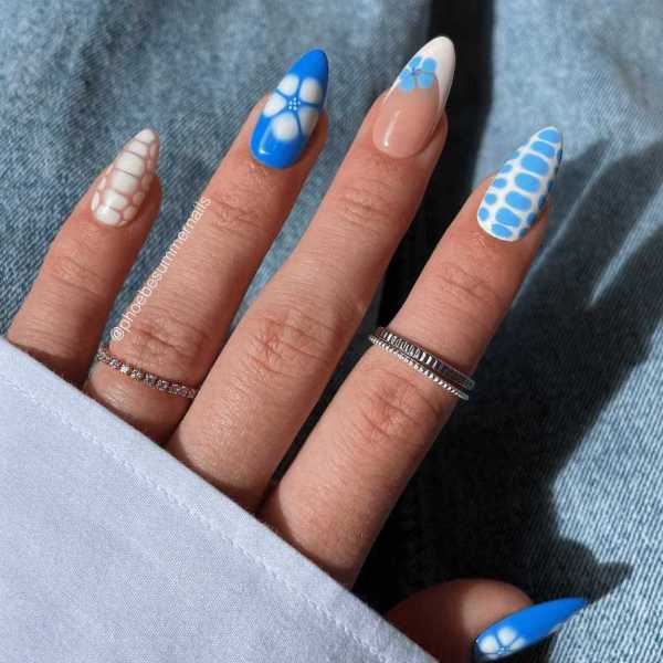 Hibiscus Dream Nails