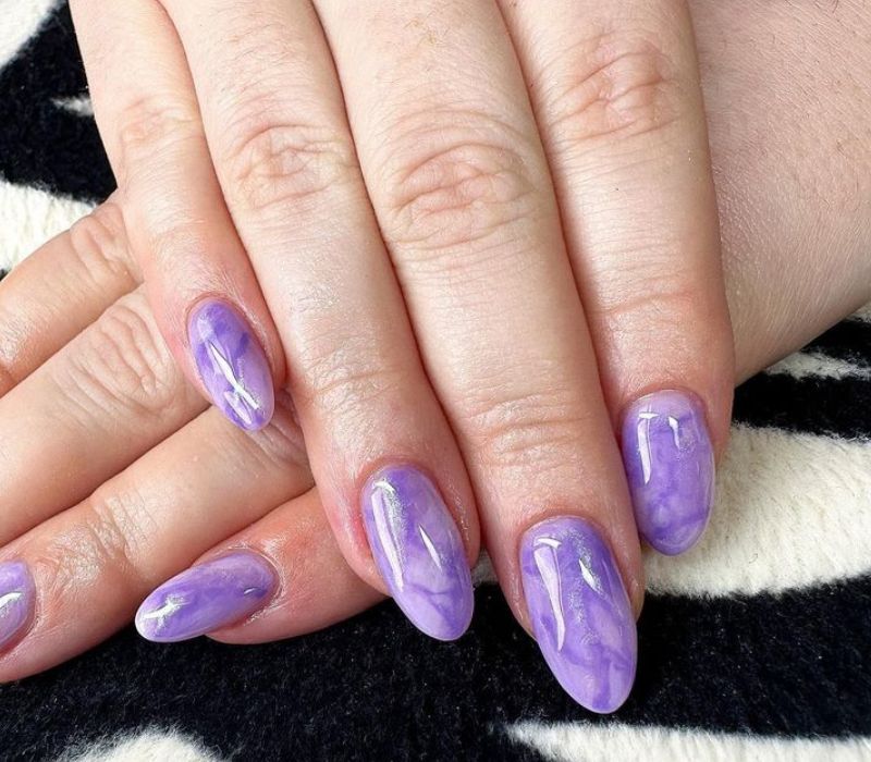 Purple Marble Swirl