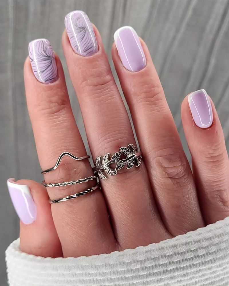 "I’m Fun and Busy" Manicure Design