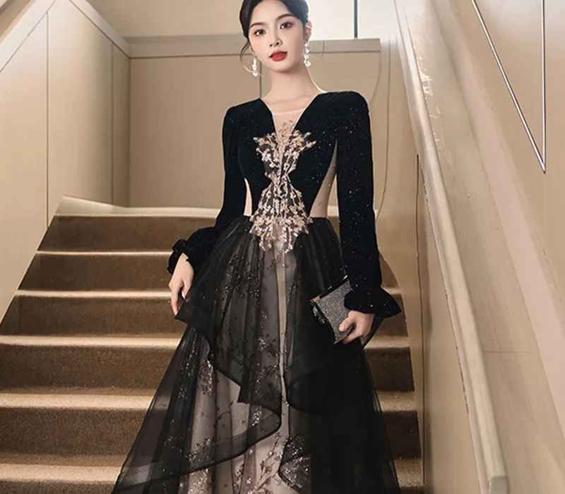 Black Evening Gown