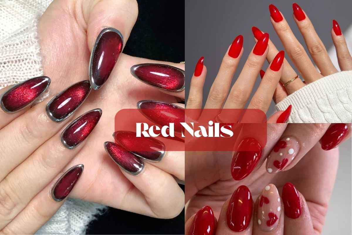 red nails