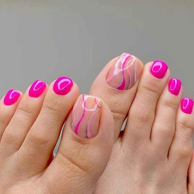 Toe Nail Designs for Summer