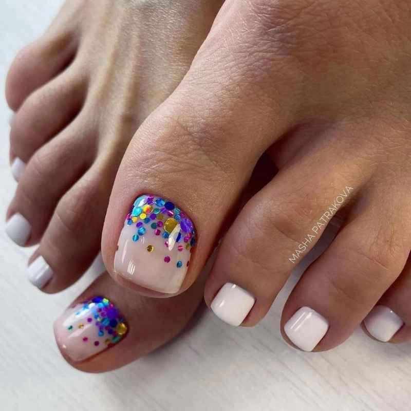 Fun Pedicure Nail Art