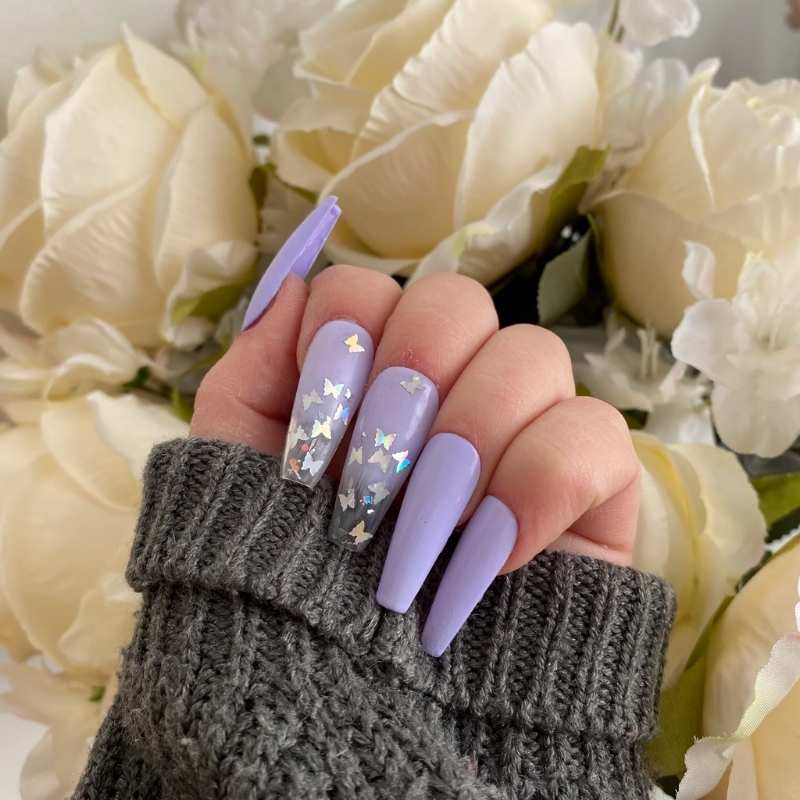 Butterfly Favorite Nails