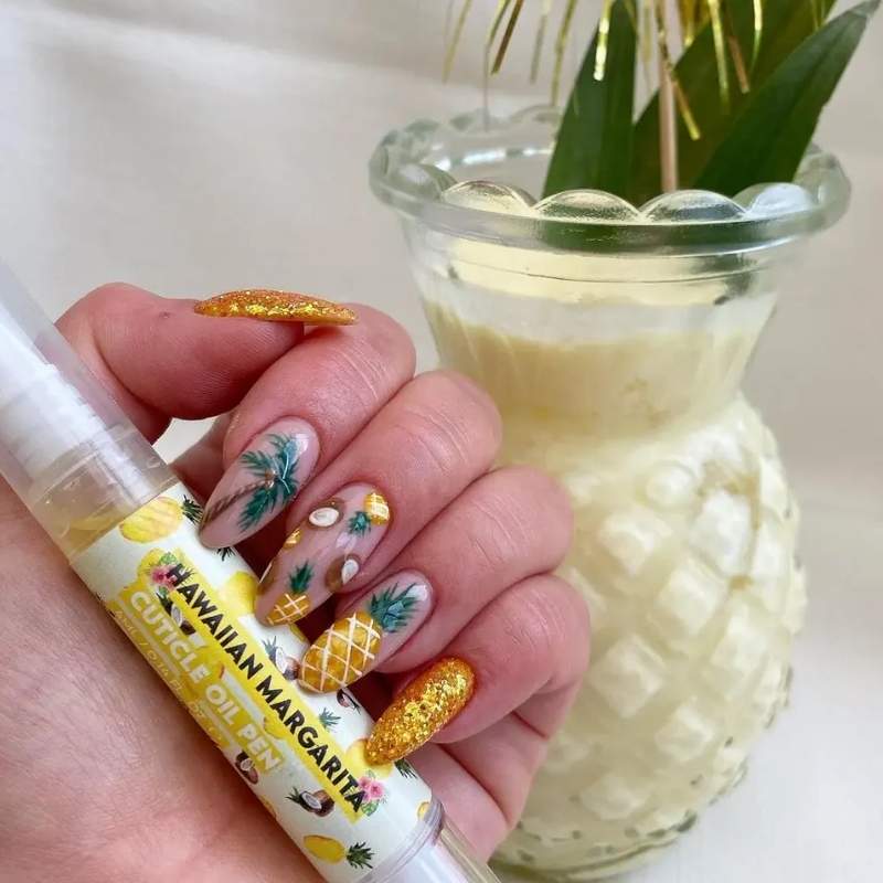 Hawaiian Rich Culture Nails